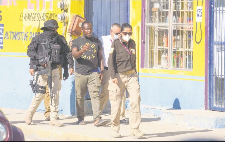Más de seis mil personas fueron retiradas de un campamento ubicado en Del Río, Texas. AFP/P. Ratje