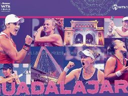 El póster. La imagen oficial del certamen incluye a Ashleigh Barty (esquina superior izquierda), la número uno del mundo confirmada para el evento. Cortesía