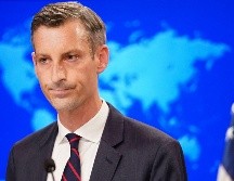 Ned Price, portavoz del Departamento de Estado de EU. AFP/K. Lamarque