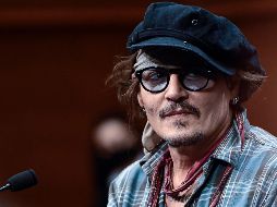 En la rueda de prensa, Johnny Deep pidió públicamente que quien sea testigo de una injusticia no se quede parado. AP / A. Barrientos