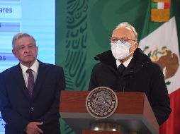 AMLO aseguró que Alejandro Gertz Manero (der) es un hombre recto, íntegro y con carácter.