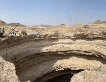 La mayoría de la gente de la zona evita pasar por el sitio por temor a que les traiga mala suerte. AFP/OMAN CAVE EXPLORATION TEAM