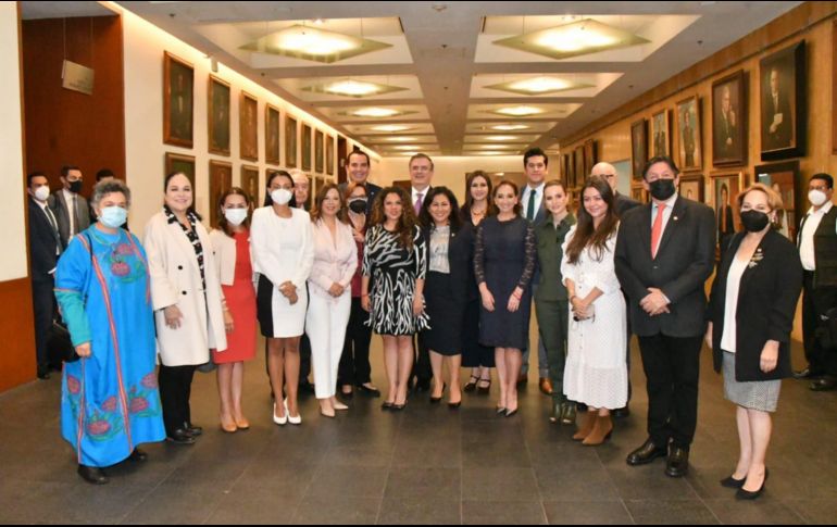 Se habló sobre la agenda bilateral con Estados Unidos y la coyuntura que se vive con la migración. TWITTER/@SRE_mx