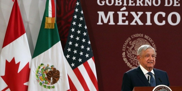 AMLO reconoce inter&eacute;s del Reino Unido en integrarse al T-MEC