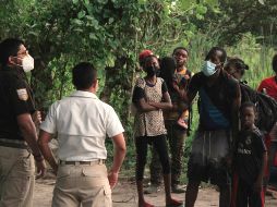 Migrantes haitianos son detenidos en Chiapas y los regresan a Guatemala