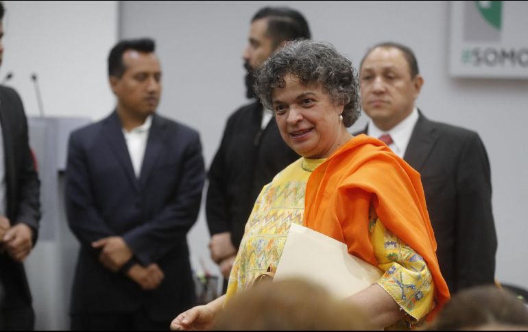 Durante la Sesión plenaria de este jueves en la Cámara de Diputados, Beatriz Paredes expresó su respeto y solidaridad con la comunidad científica. SUN/ARCHIVO