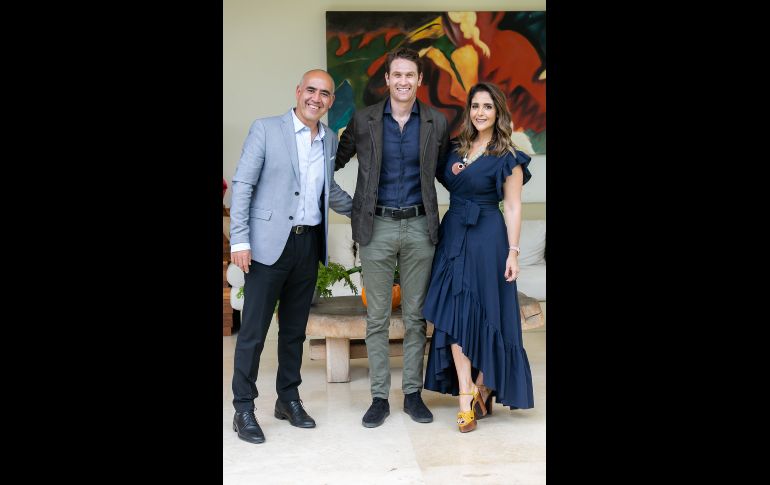 Félix Flores, Jo Bailes y Magda Fernández