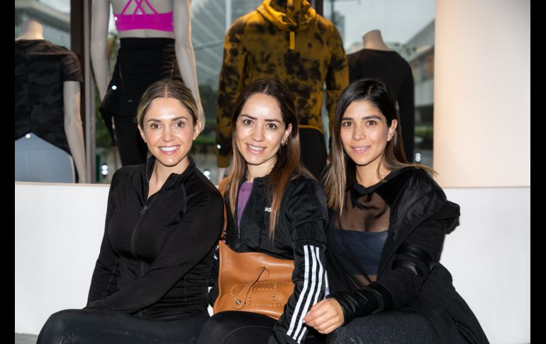 Raquel Zepeda, Itzel Salgado y Andrea Guerra