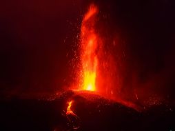 El volcán de Cumbre Vieja, en la isla española de La Palma, entró en erupción el pasado 19 de septiembre. EFE/ARCHIVO