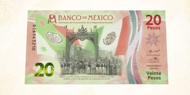 Nuevo billete de 20 pesos: Banxico presenta billete conmemorativo