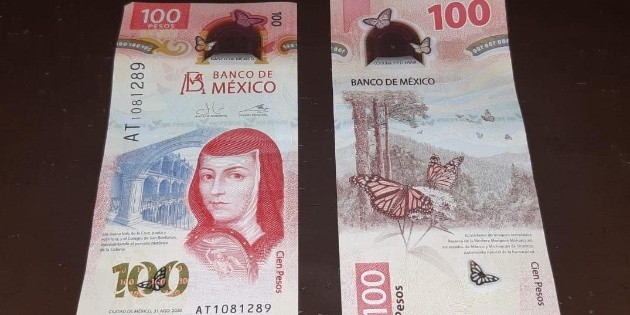 &iexcl;Orgullo mexicano! Nombran al nuevo billete de 100 pesos como el mejor del mundo
