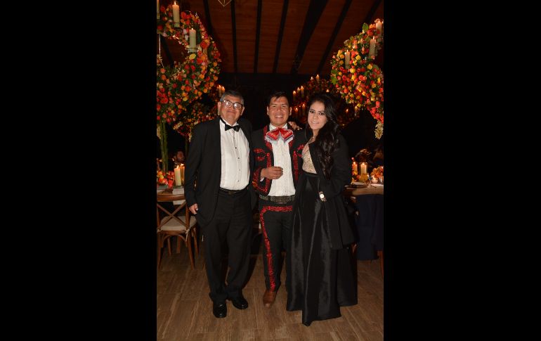 Hector Romero, Emanuel Aguilar y Rubí Gómez GENTE BIEN JALISCO/MARIFER RACHED