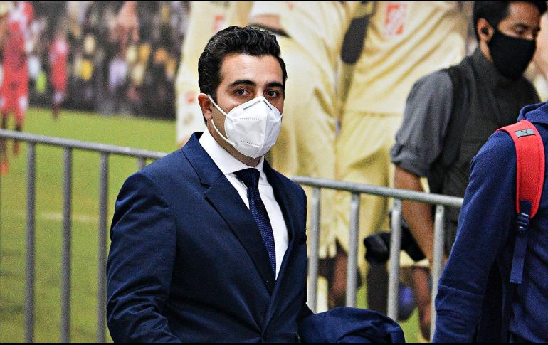 El empate 0-0 con el América fue el segundo partido de Michel Leaño al frente de Chivas, que en 2020 dirigió frente a Bravos. IMAGO7/E. Espinosa