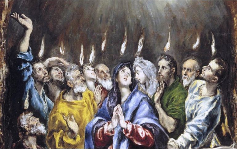 «Ojalá que todo el pueblo de Dios fuera profeta y descendiera sobre todos ellos el espíritu del Señor». WIKIMEDIA/«Pentecostés», de El Greco.