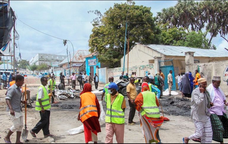 Entre los fallecidos figura Hibaaq Abukar Hassan, consejera del primer ministro en materia de mujer y derechos humanos. EFE/S. Warsame