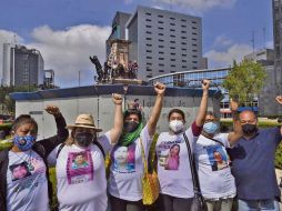 Las activistas dedican el espacio a las mujeres que han enfrentado violencia, represión y revictimización. SUN/G. Espinosa