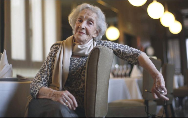 Ida Vitale, poeta multipremiada, está próxima a cumplir 98 años de edad. EL PAÍS