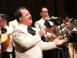 Tradicional. El mariachi Vargas de Tecalitlán durante su participación en la última edición del Encuentro Internacional del Mariachi y la Charrería. ESPECIAL/Canaco Guadalajara