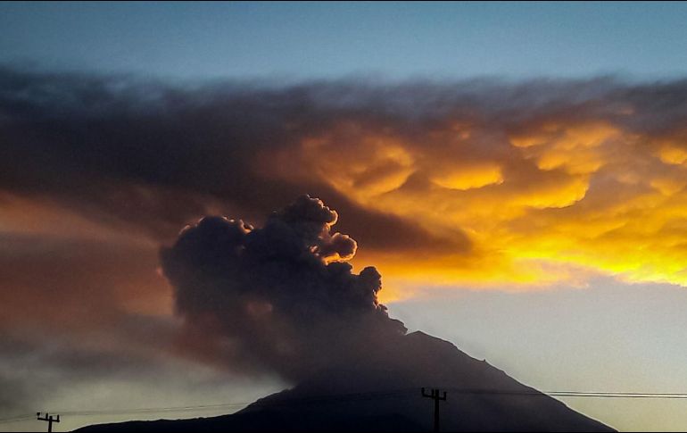 El volcán Popocatépetl ha emitido 221 exhalaciones, registró 100 minutos de tremor, presentó una explosión y dos sismos volcanotectónicos. NTX / ARCHIVO