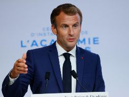 La agresión contra Macron ocurrió durante un congreso internacional para profesionales de la restauración celebrado en Lyon. AFP / D. Balibouse