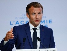 La agresión contra Macron ocurrió durante un congreso internacional para profesionales de la restauración celebrado en Lyon. AFP / D. Balibouse