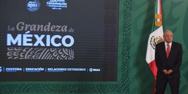 AMLO llama a seguir festejos de los 200 a&ntilde;os de la consumaci&oacute;n de Independencia