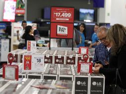 Antes de que se inicie El Buen Fin, se iniciará la verificación de los precios normales de productos con mayor venta como pantallas, electrodomésticos e incluso de paquetes de viaje. EL INFORMADOR / ARCHIVO
