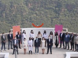 El presidente municipal electo de Guadalajara, Pablo Lemus Navarro, presentó este martes 28 de septiembre a los integrantes del gabinete que lo acompañarán al inicio de su administración. EL INFORMADOR / A. Camacho