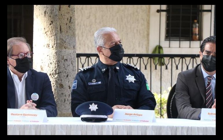 Jorge Arizpe, titular de la Comisaría General de Seguridad Pública. ESPECIAL /