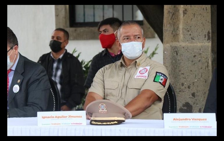 Ignacio Aguilar Jiménez, titular de la Coordinación Municipal de Protección Civil y Bomberos. ESPECIAL /