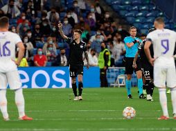 SORPRESA. La derrota mantiene al Real Madrid segundo de la llave con tres puntos, a tres de los moldavos. EFE/J. MARTÍN