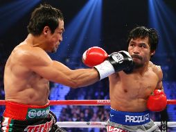 Uno de las grandes rivalidades del boxeo se dio entre Pacquiao y el mexicano Juan Manuel Márquez. AFP / ARCHIVO