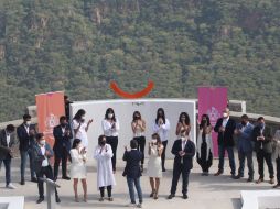 Lemus destacó que invitó a parte del equipo que formó durante su gestión en Zapopan. Además, reiteró que será un presidente que andará recorriendo las calles. EL INFORMADOR / A. Camacho