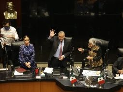 Adán Augusto López ofreció a todas las fuerzas políticas del país las puertas abiertas en la Secretaría de Gobernación. SUN/C. Mejía