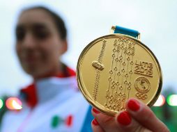 Mariana Arceo, medalla de oro en los Panamericanos de Lima 2019, quien quedó en el lugar 16 en Tokio, se ha visto afectada por la reducción de las becas. NTX/ARCHIVO