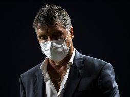 LO VEÍA VENIR. Apenas ayer, el charrúa aseguró que los malos resultados lo hacían pensar que la directiva podía tomar una decisión contra él en el futuro inmediato. IMAGO7