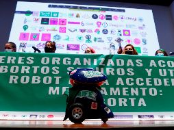 Detrás de RAborta hay 85 asociaciones de mujeres a favor de la despenalización del aborto en todas sus causales. EFE/J. Méndez