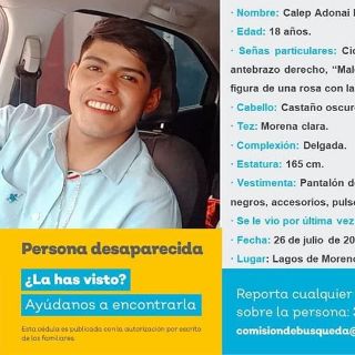 Desaparecidos: Exhortan a gobernador de Jalisco acelerar búsqueda de jóvenes de SLP