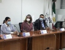 Consejeras y consejeros externaron su felicitación a Brenda Serafín y agradecieron a Alcaraz Cross por su trabajo hecho durante estos siete años. ESPECIAL /