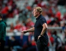 SENTENCIADO. Joan Laporta, está cerca de hacer un cambio de estratega, tras los malos resultados de Ronald Koeman. EFE/M. ALMEIDA