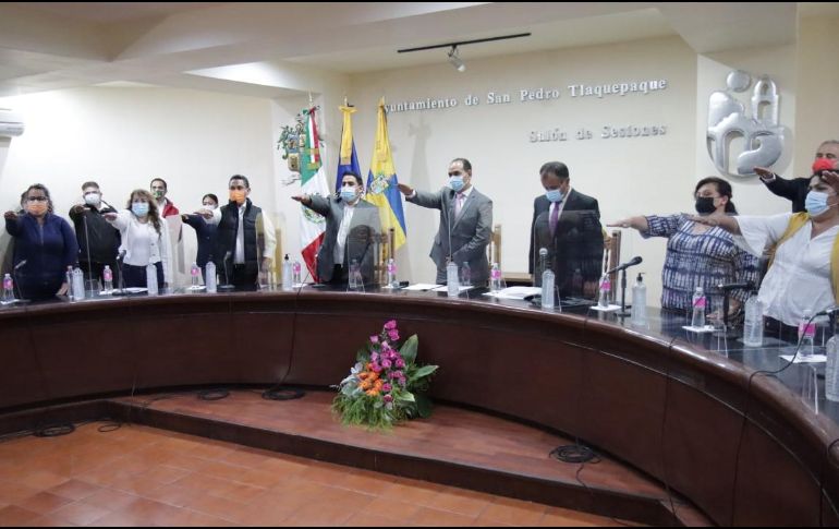 El Concejo Municipal de Tlaquepaque fue elegido en la madrugada de este viernes en sesión extraordinaria del Congreso de Jalisco. TWITTER/@GobTlaquepaque