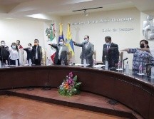 El Concejo Municipal de Tlaquepaque fue elegido en la madrugada de este viernes en sesión extraordinaria del Congreso de Jalisco. TWITTER/@GobTlaquepaque