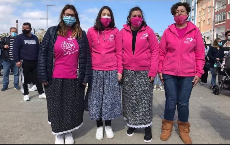 Las activistas han salido a las calles este año para protestar por el trato a las mujeres. MUJERES EN IGUALDAD BURELA