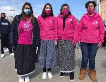 Las activistas han salido a las calles este año para protestar por el trato a las mujeres. MUJERES EN IGUALDAD BURELA
