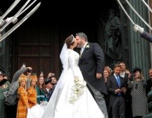 La ceremonia se llevó a cabo en la catedral de San Isaac. REUTERS