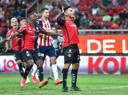 ROMPEN PATERNIDAD. Con un solitario gol de Aldo Rocha, Atlas venció a las Chivas después de no hacerlo desde 2018. IMAGO7