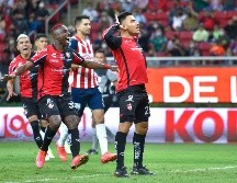 ROMPEN PATERNIDAD. Con un solitario gol de Aldo Rocha, Atlas venció a las Chivas después de no hacerlo desde 2018. IMAGO7