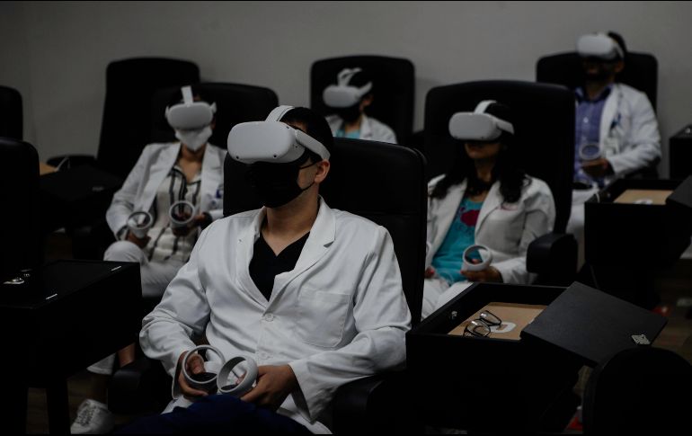 Con el uso de esta tecnología, los profesionales de la salud se capacitan de mejor manera. EL INFORMADOR/G. Gallo