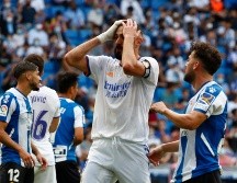 MAL PASO. Pese al gol de Karim Benzema, el Madrid ya no pudo remontar. AP/J. MONFORT