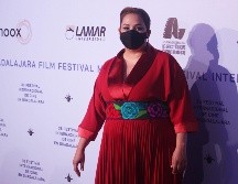 Estrella Araiza, directora general del FICG, formó parte de la presentación de la sección Son de Cine In-Edit en el FICG 36. EL INFORMADOR /  A. Camacho